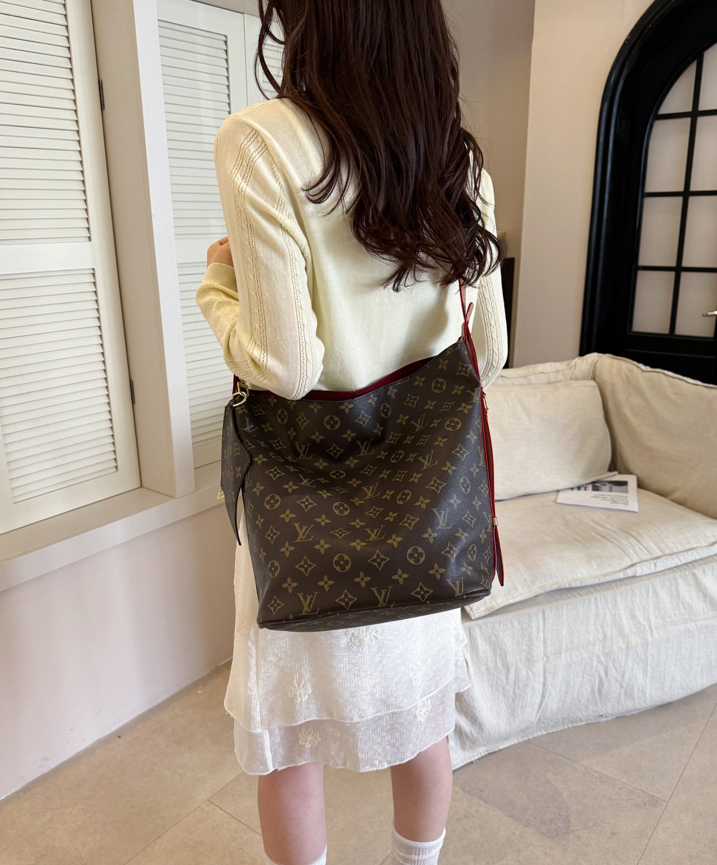 LV inspired Handbag