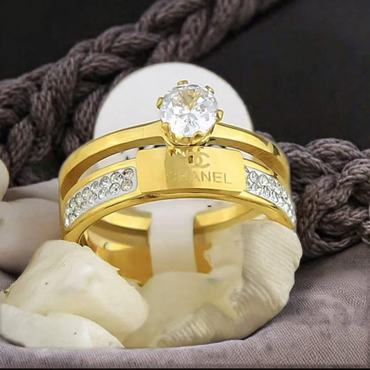 Chanel inspired rings