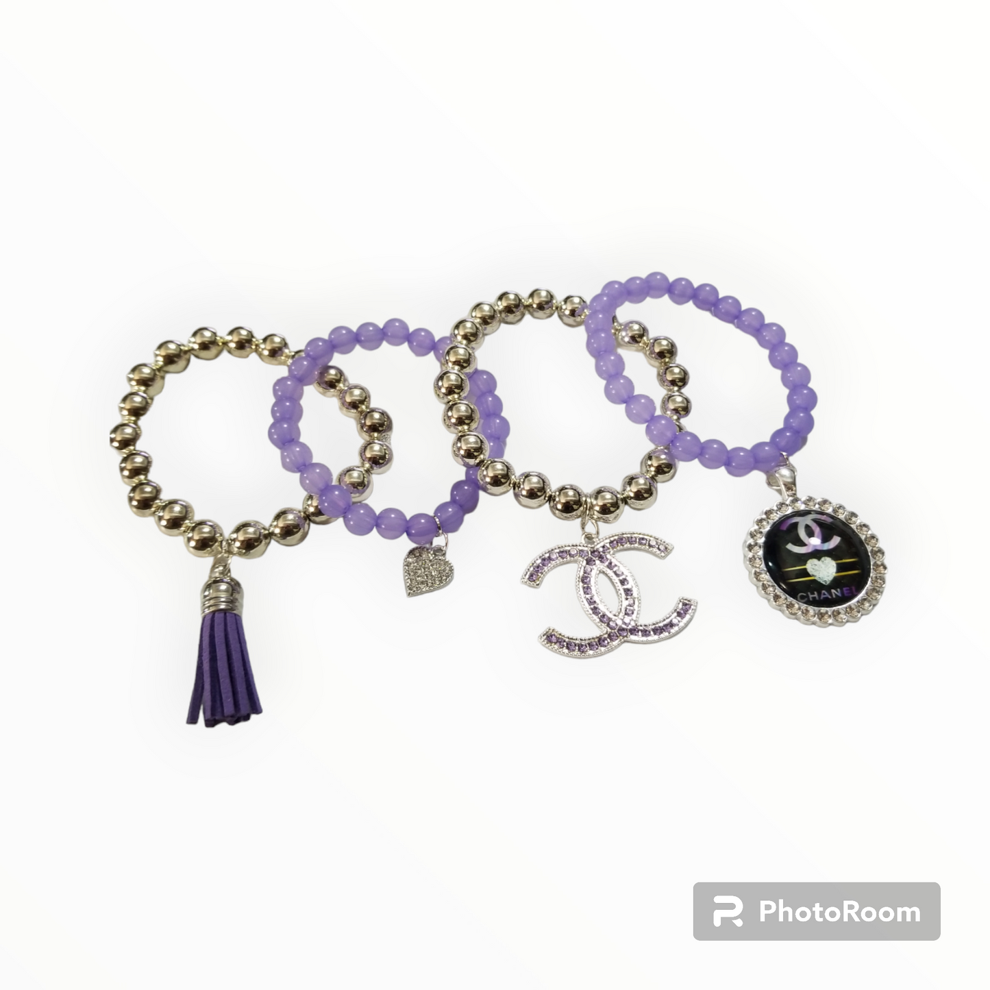 Custom made charm bracelets