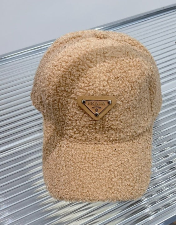 Luxury inspired Prada baseball cap