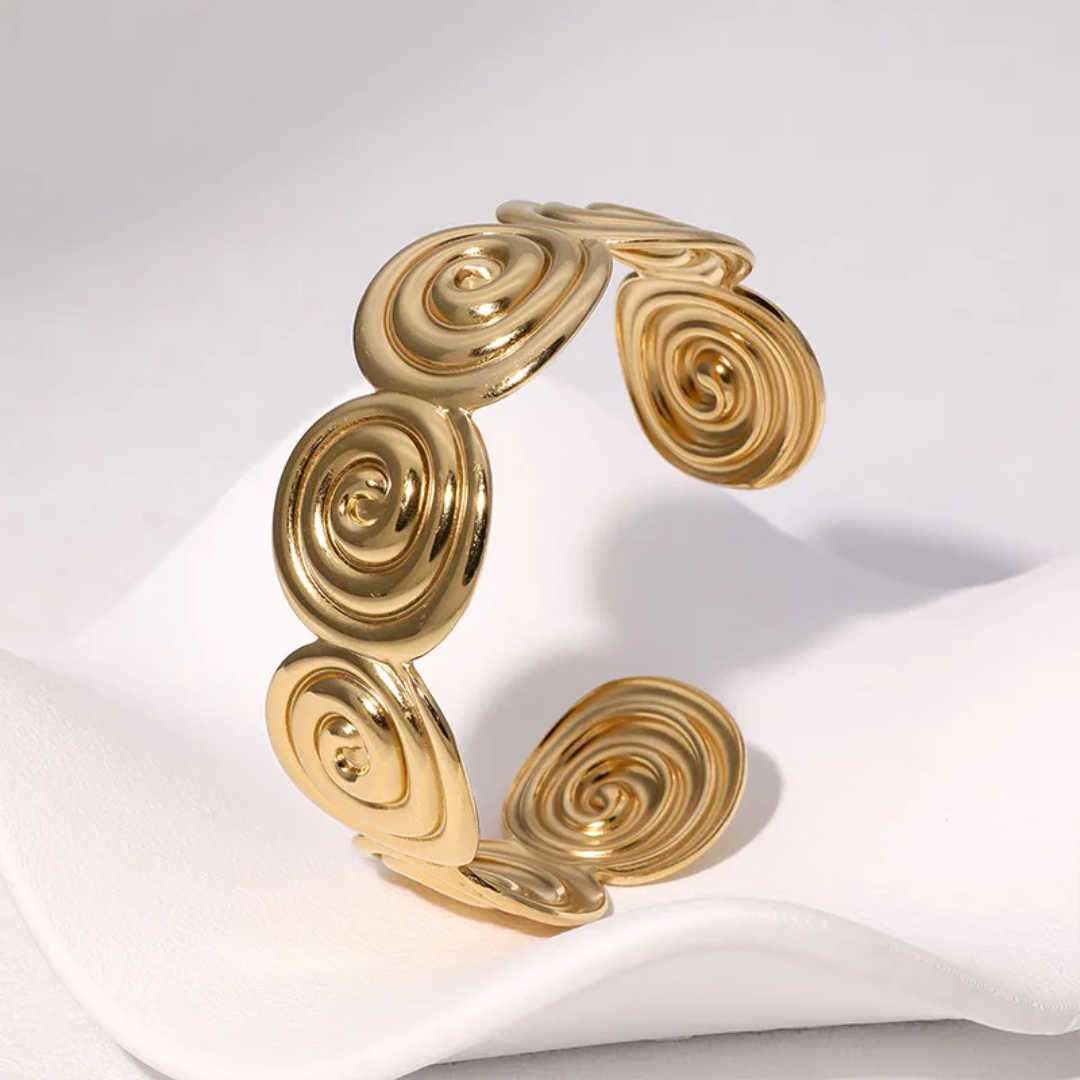 Spiral Cuff Bracelet