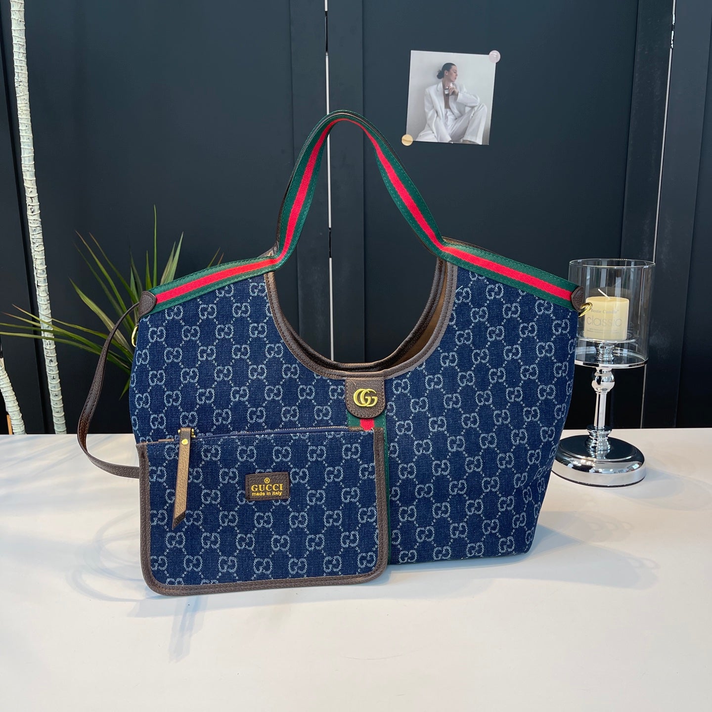 Gucci inspired Drop Shoulder Bag