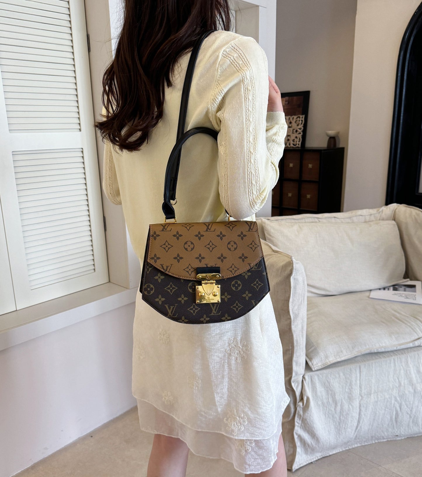 Lv inspired handbag