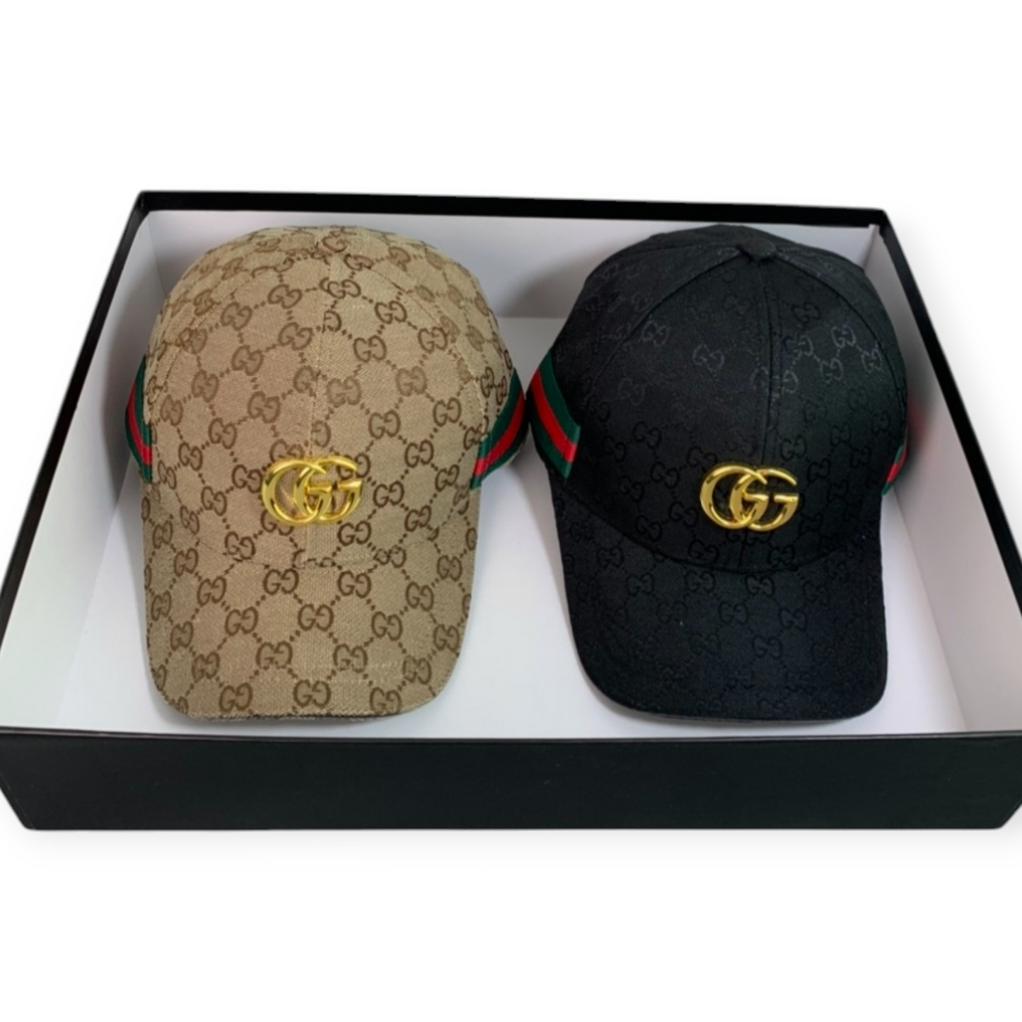 Gucci Designer Inspired Canvas Baseball Cap