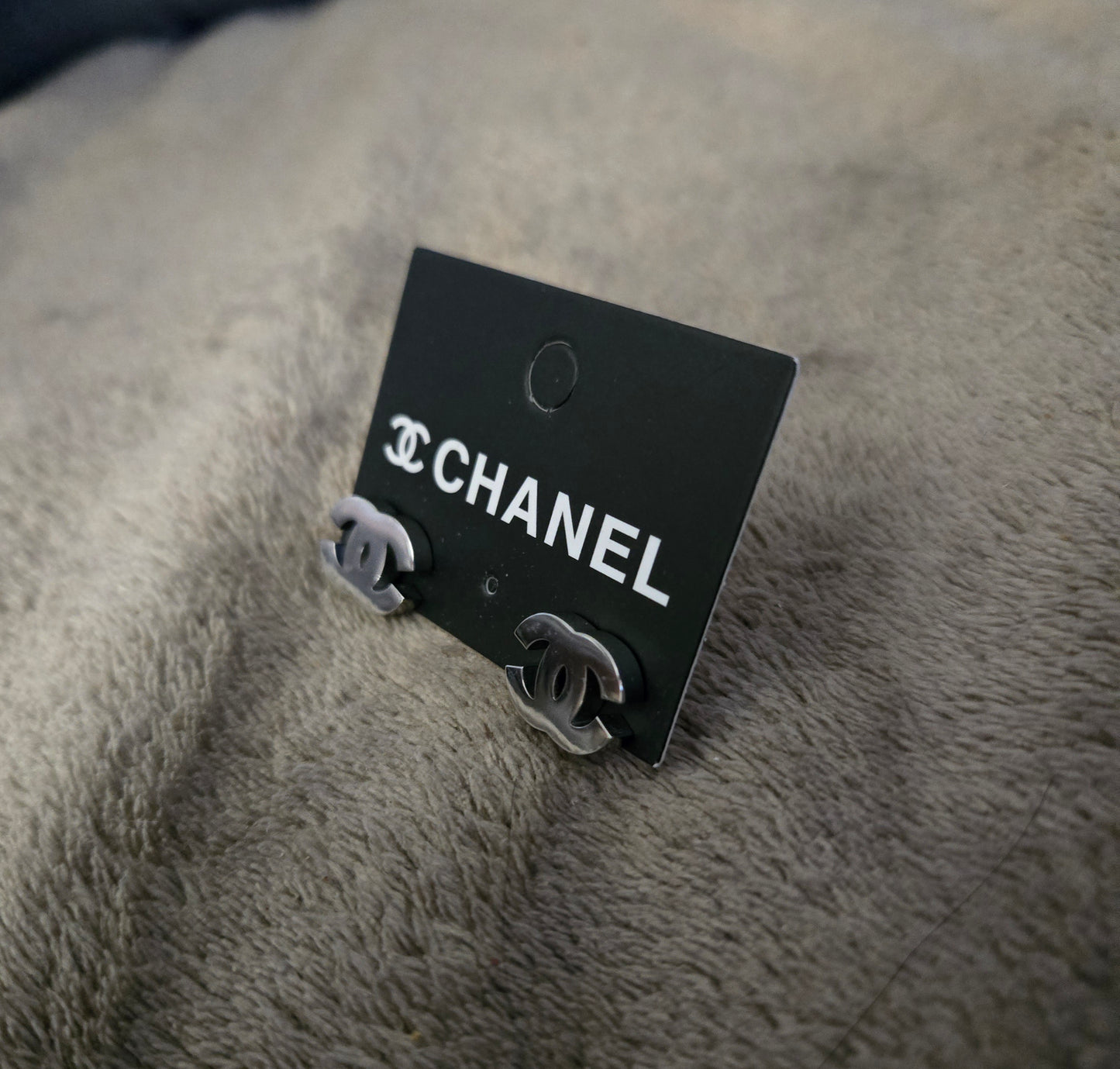 Chanel inspired earrings