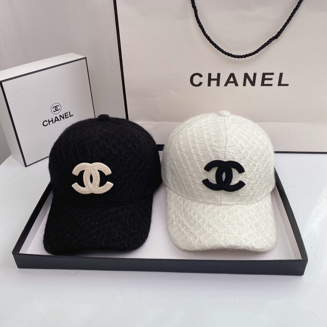 Chanel inspired baseball cap