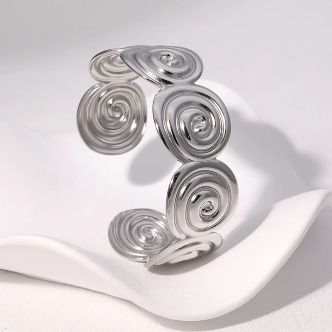 Spiral Cuff Bracelet