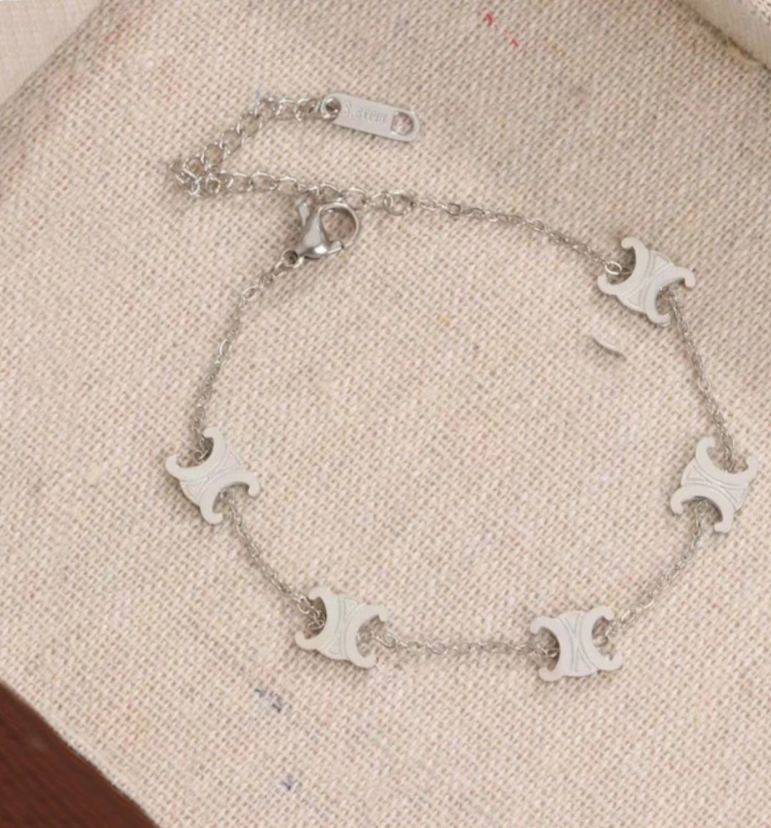 Celine inspired Necklace and bracelets