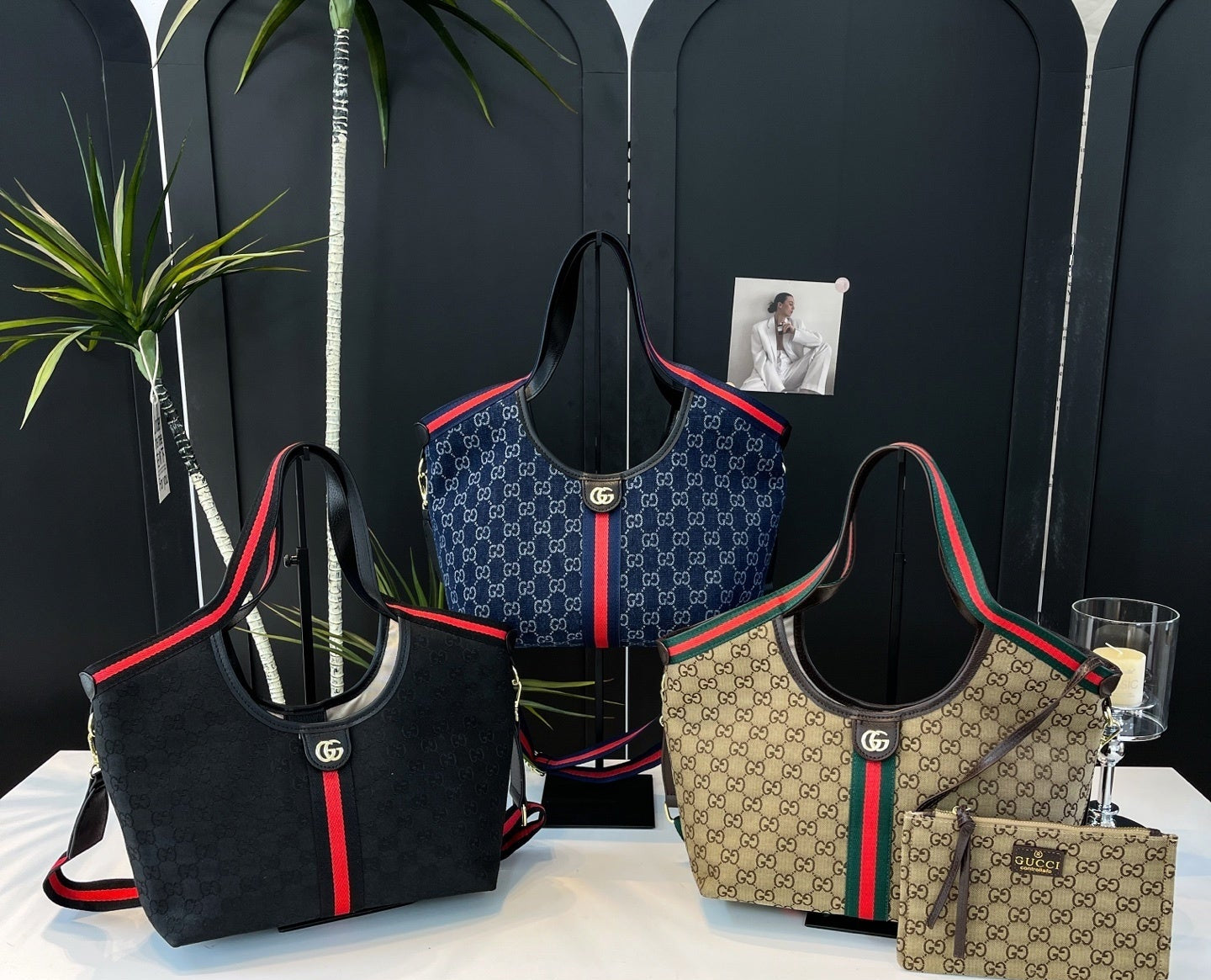 Gucci inspired Drop Shoulder Bag