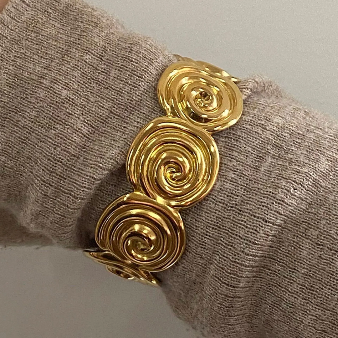 Spiral Cuff Bracelet