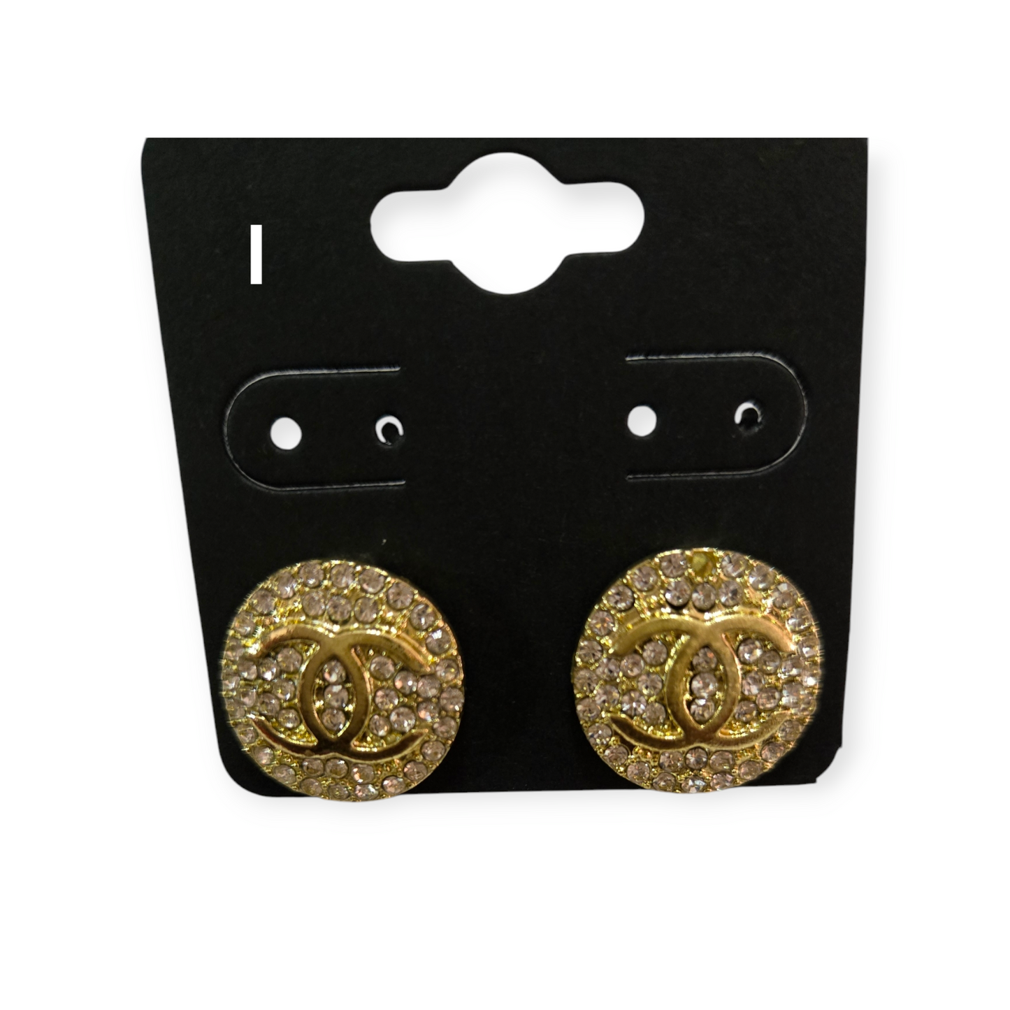 Chanel inspired earrings