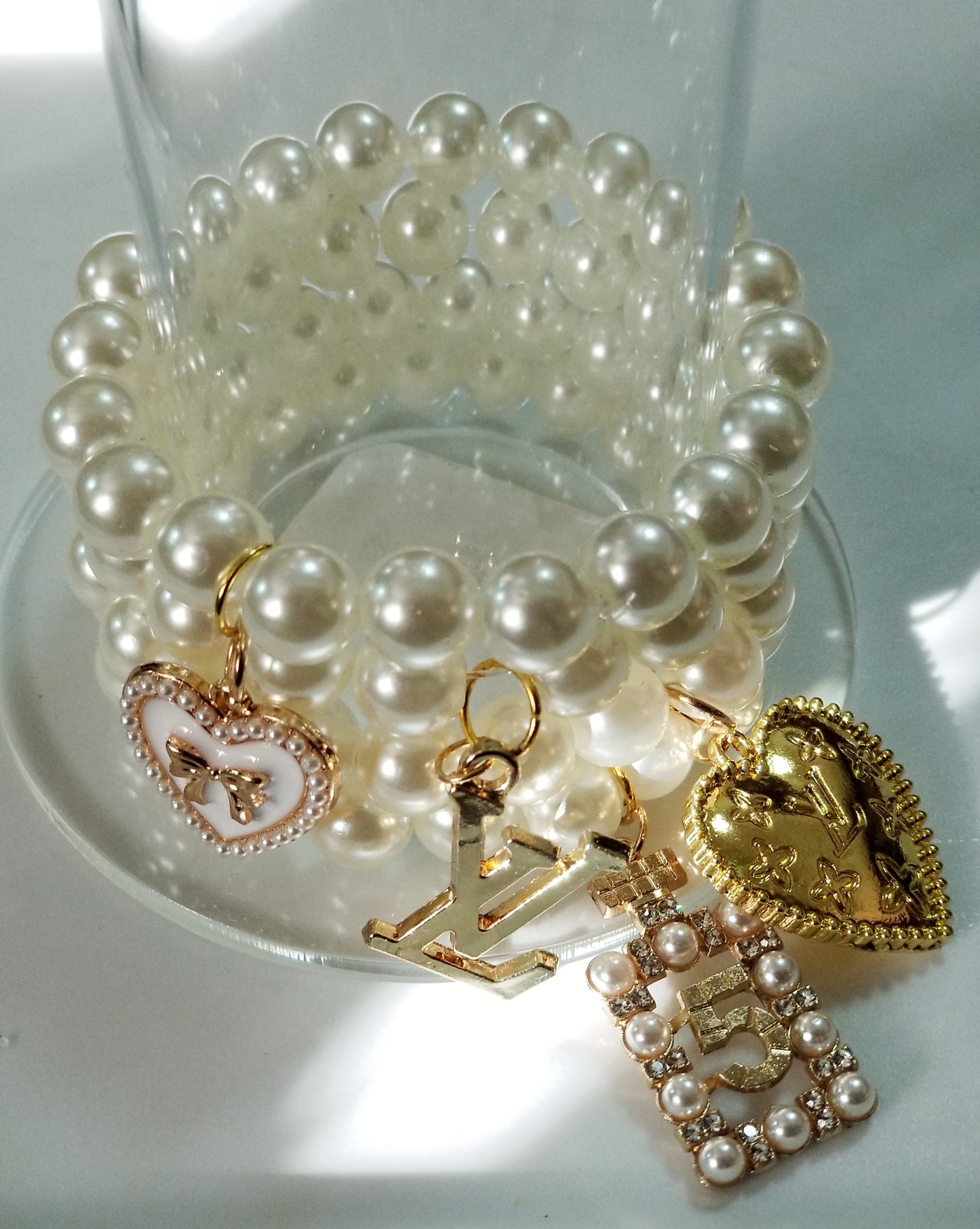 Custom made charm bracelet