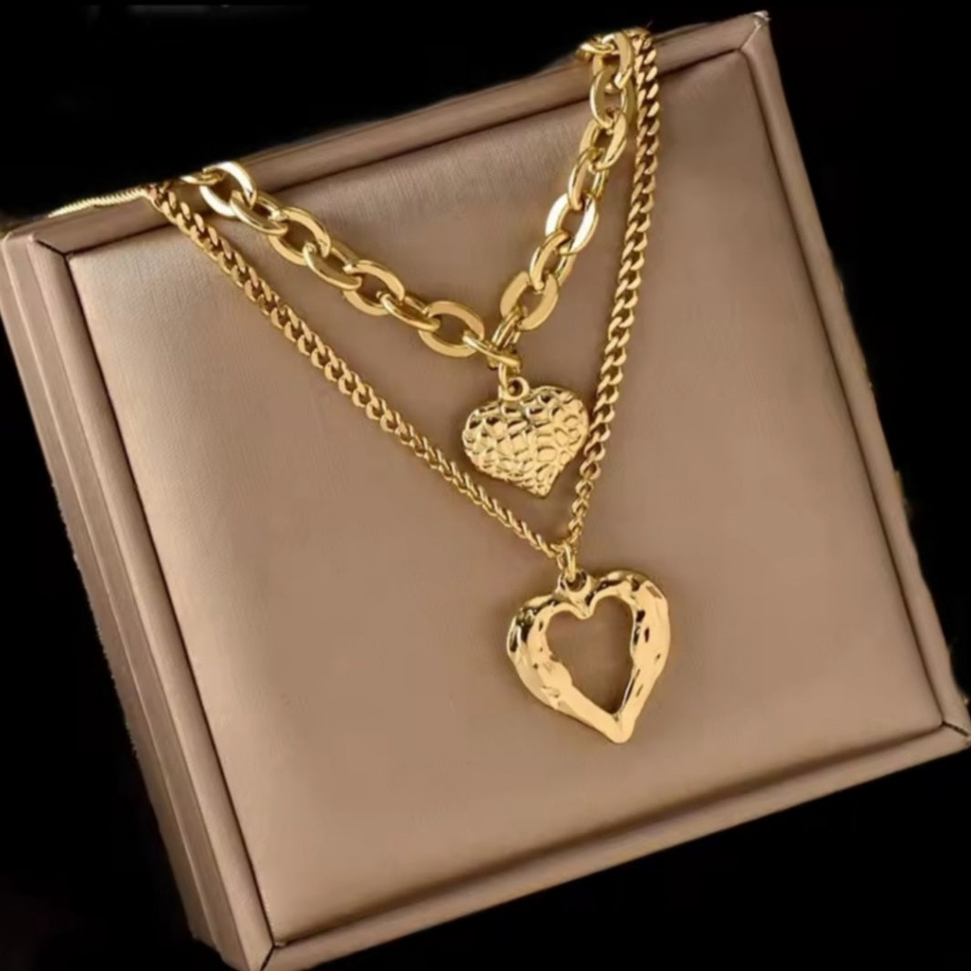 Stackable necklace set