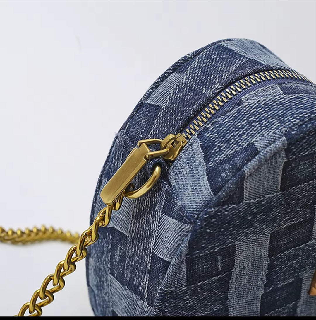 Kurt Geiger denim inspired handbag