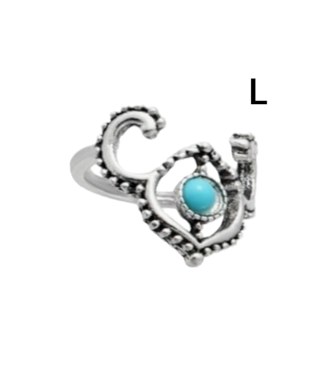 Boho Vintage inspire Turquoise Rings