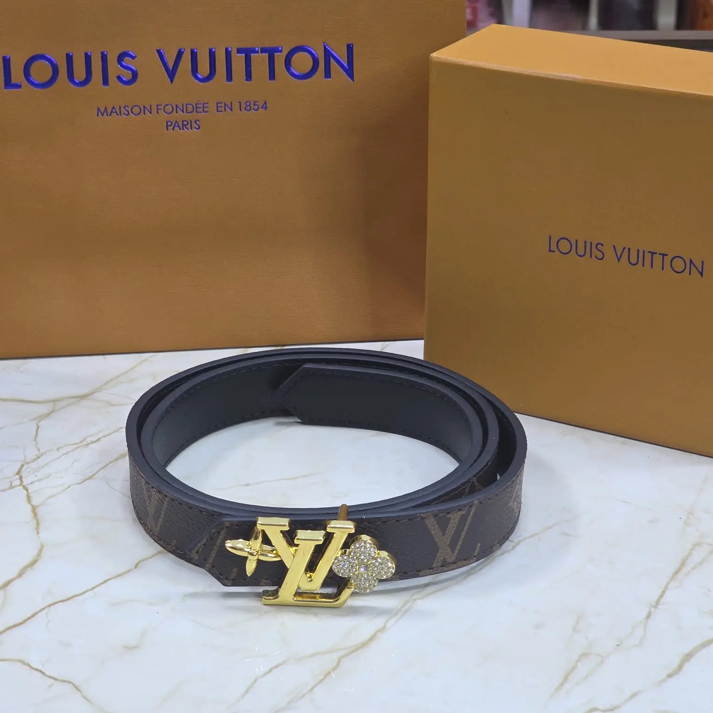 LV Designer Inspired Belts