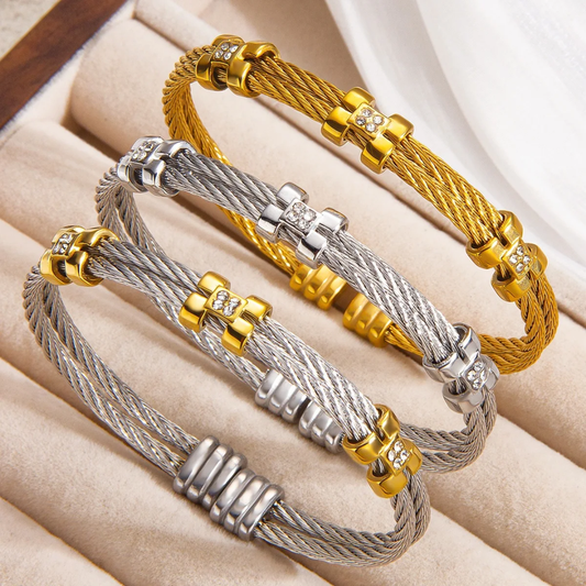 David Yurman inspired bracelet