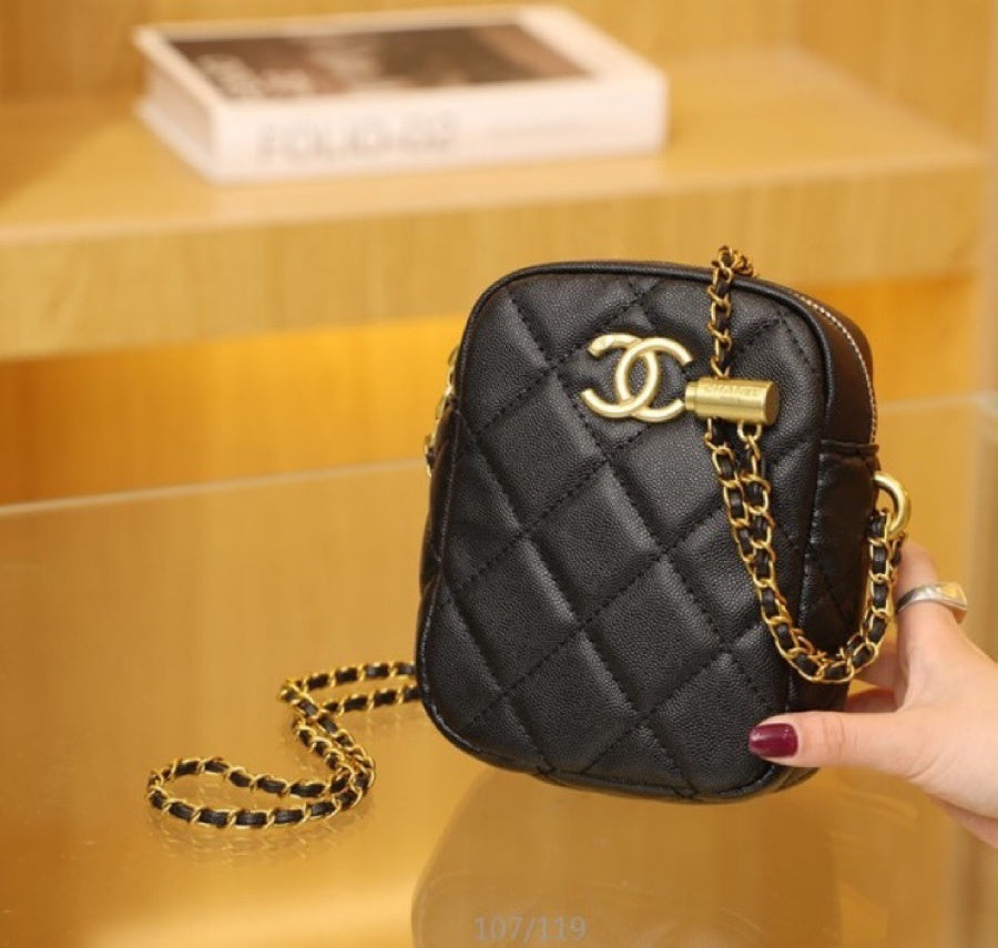 Chanel inspired camera bag