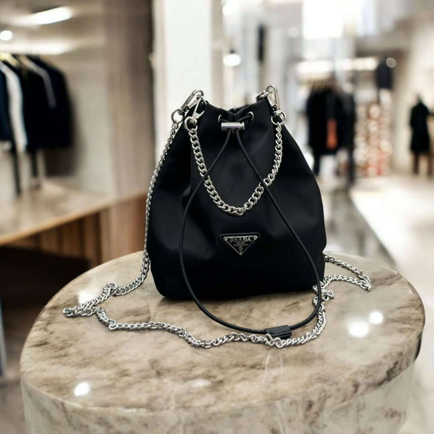 Prada Inspired bucket bag