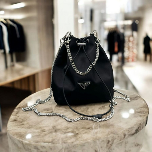 Prada Inspired bucket bag