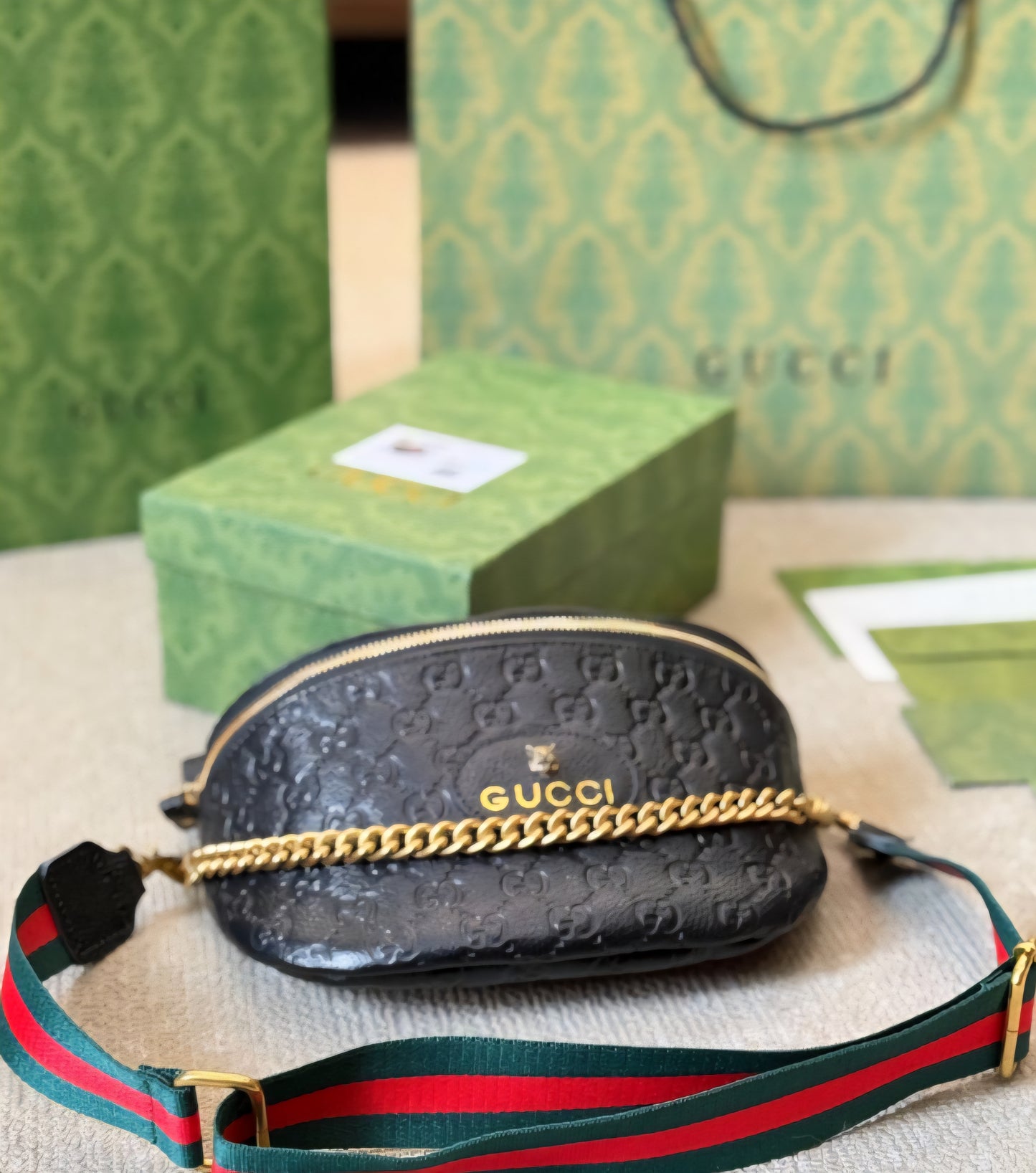 Gucci inspired bum bag