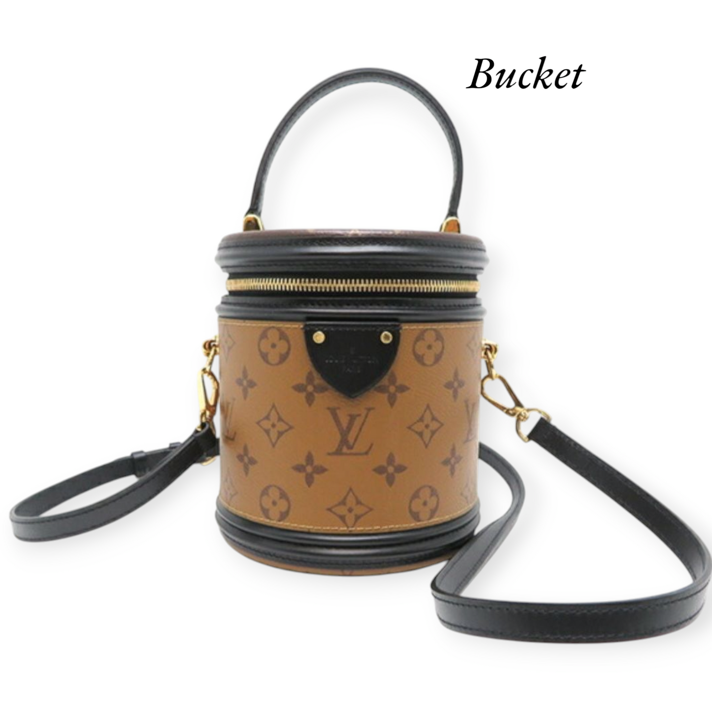 LV Inspired Bucket Handbag