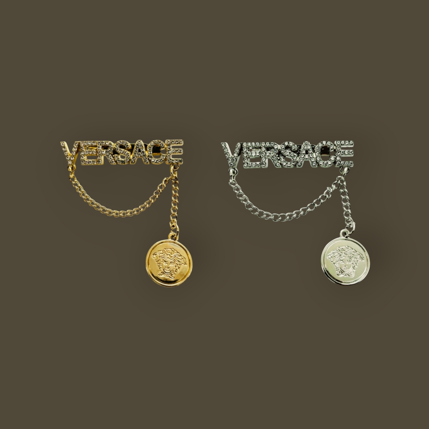 Inspired Versace Brooches