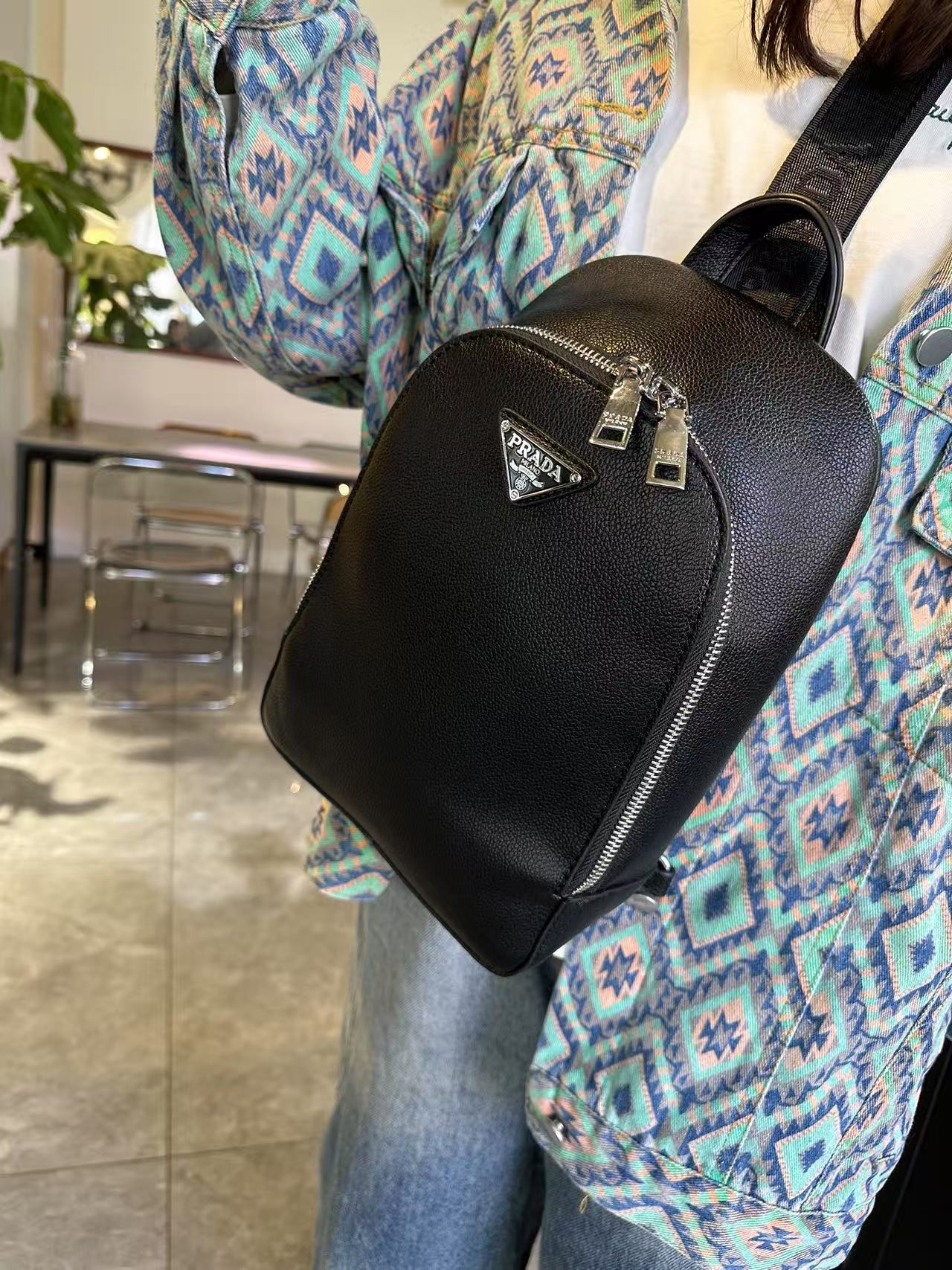 Prada Inspired Chest Bag