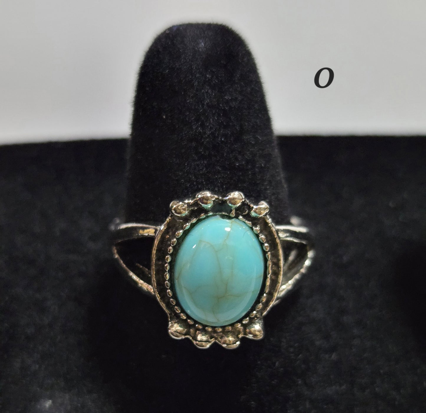 Boho Vintage inspire Turquoise Rings