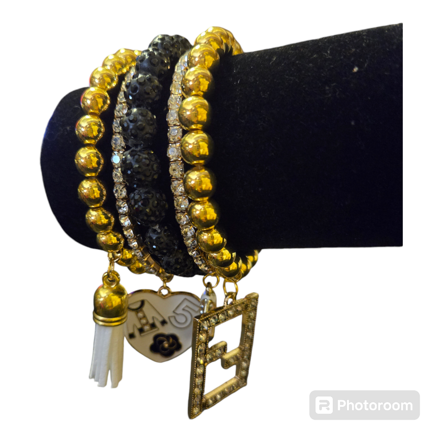 Fendi Inspired custom Made Bracelet