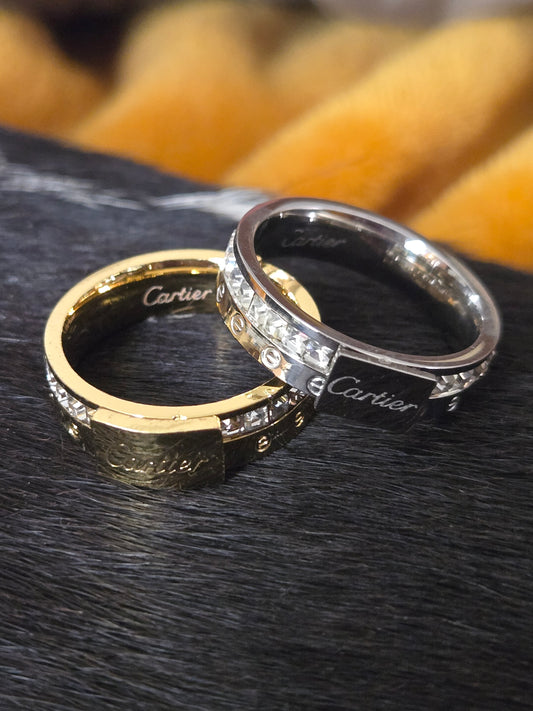 Cartier inspired rings