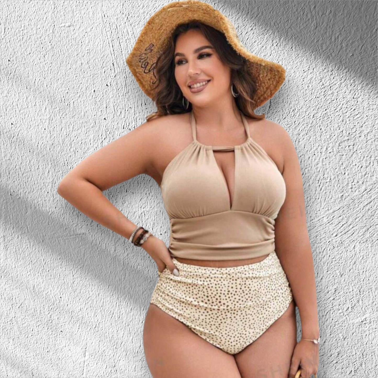 Plus size 2pc Bikini set