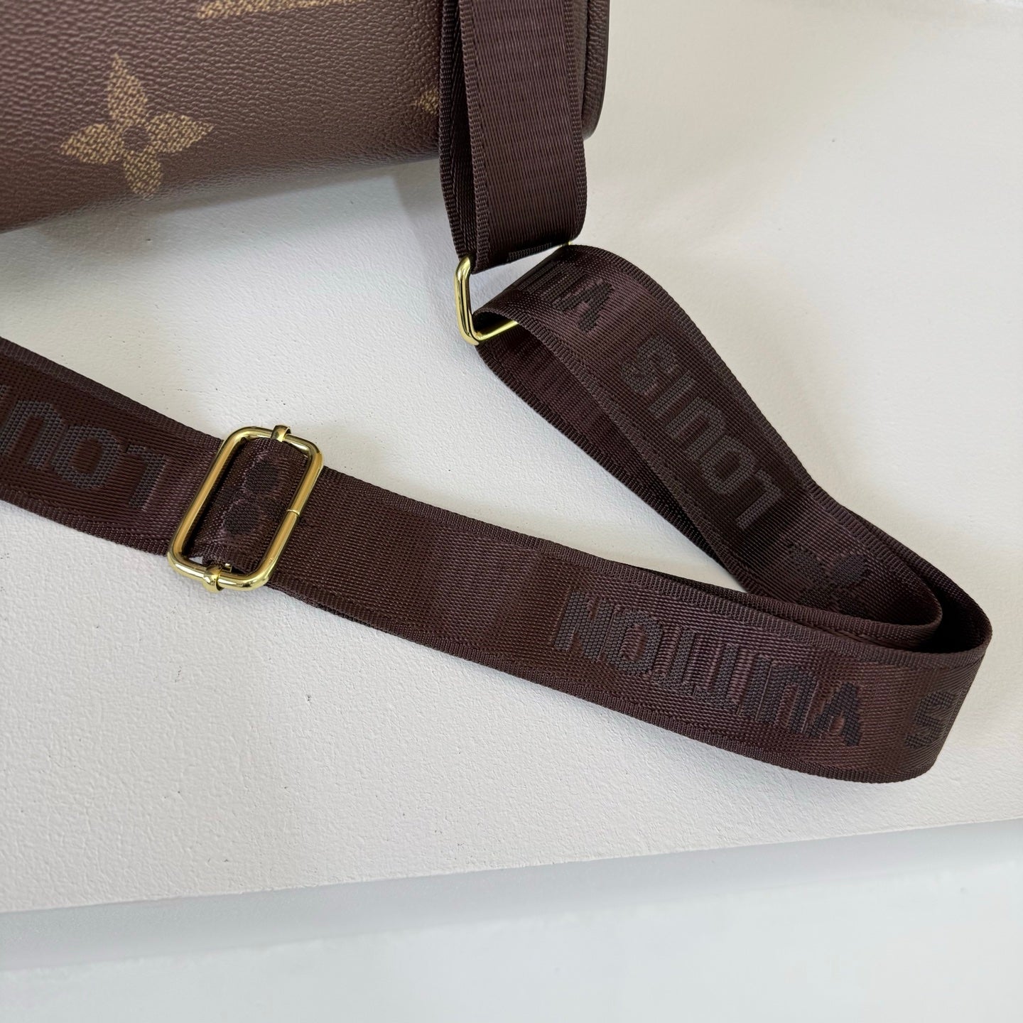 LV inspired reverse tote bag