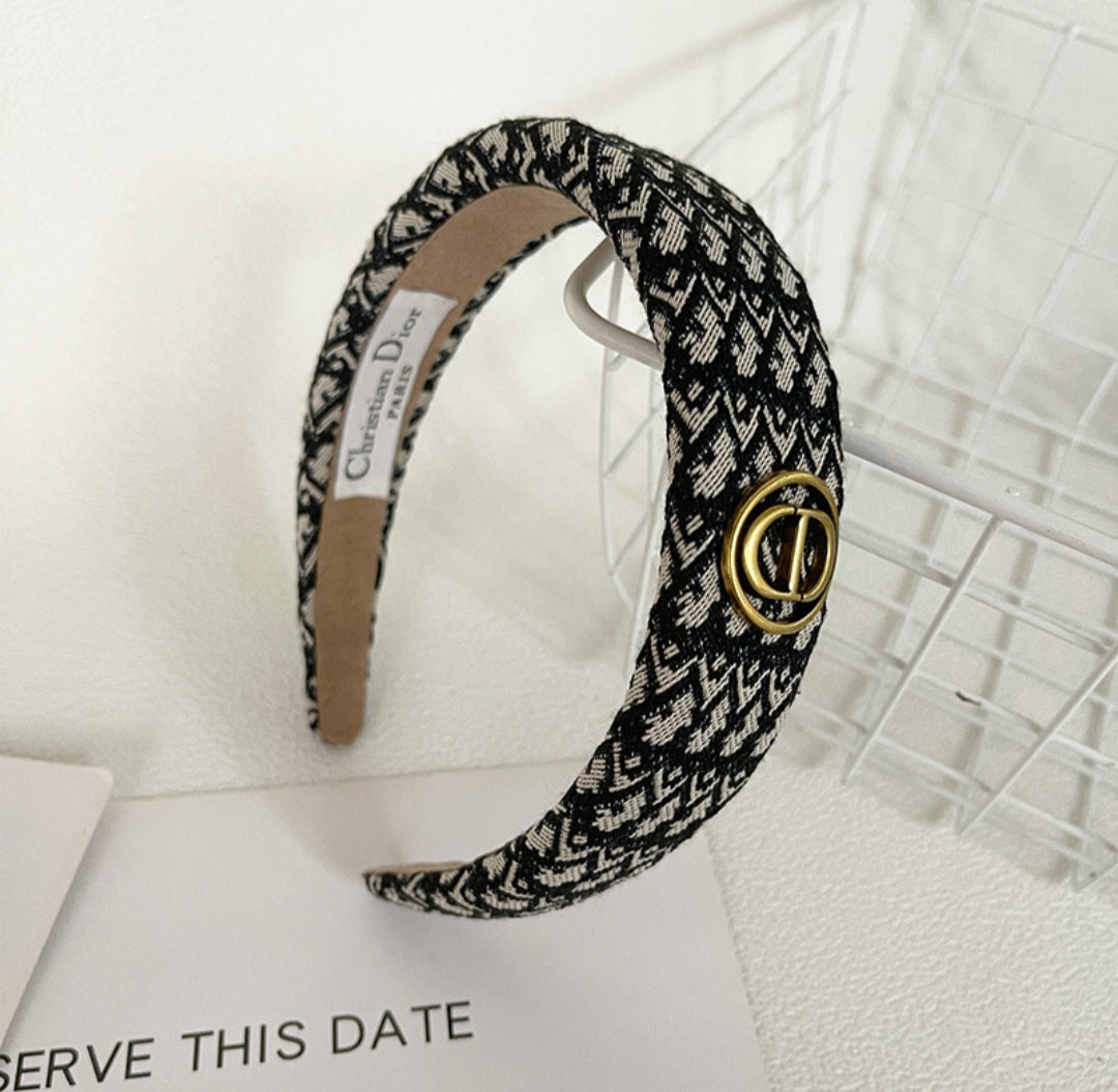 FD, CD,  LV Inspired Headband