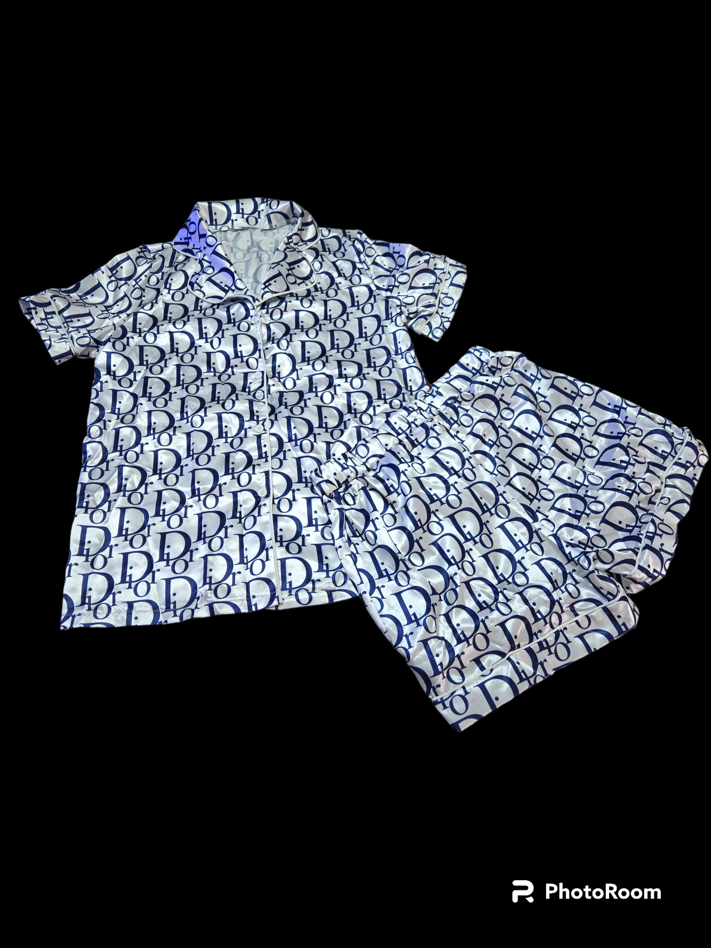 Designer inspired pajamas short set