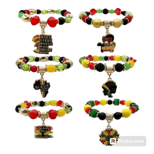 African beaded bracelets