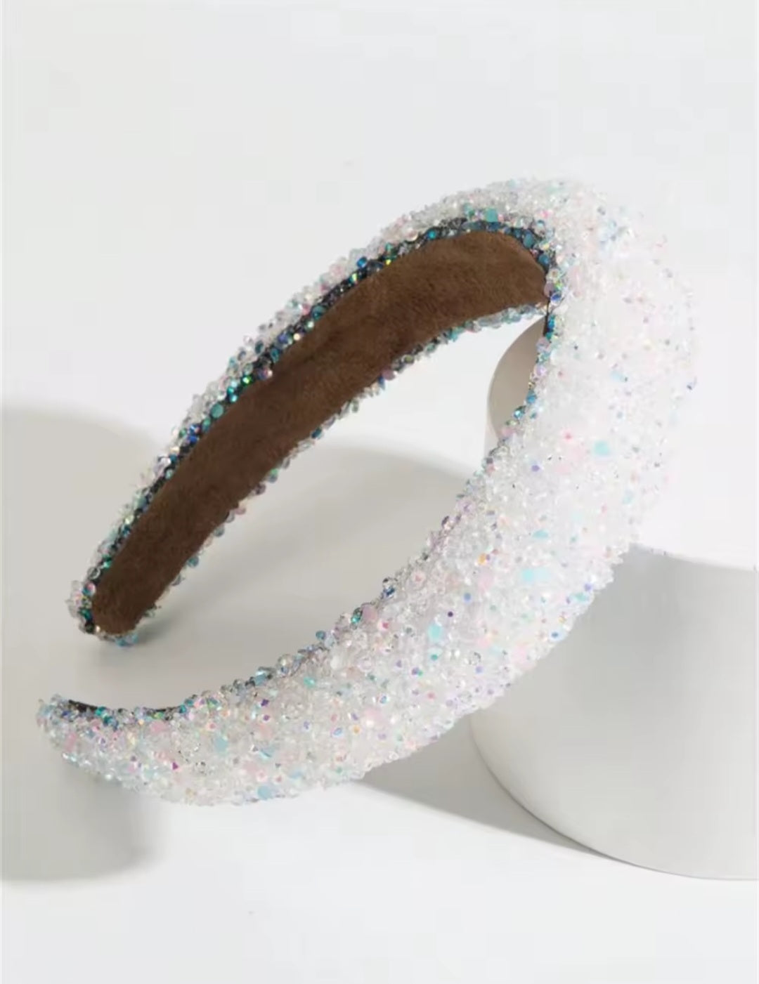 Glamour beaded and crystal headband