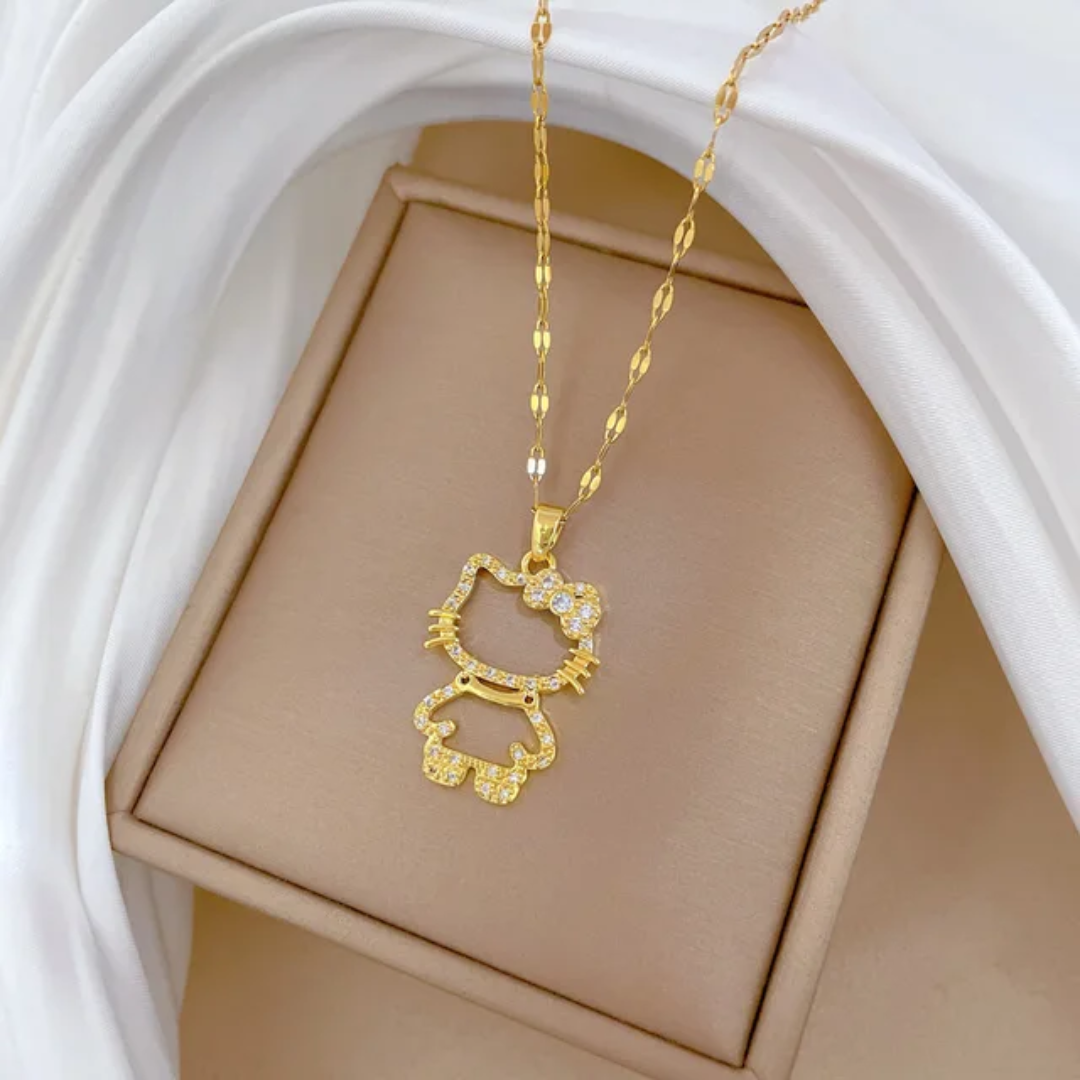 Hello Kitty inspired Necklace