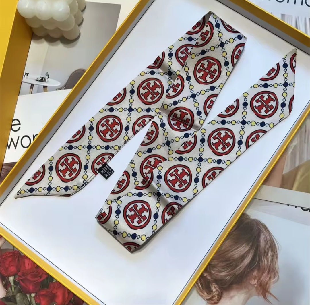 Tory Burch inspired Ribbon Scarves