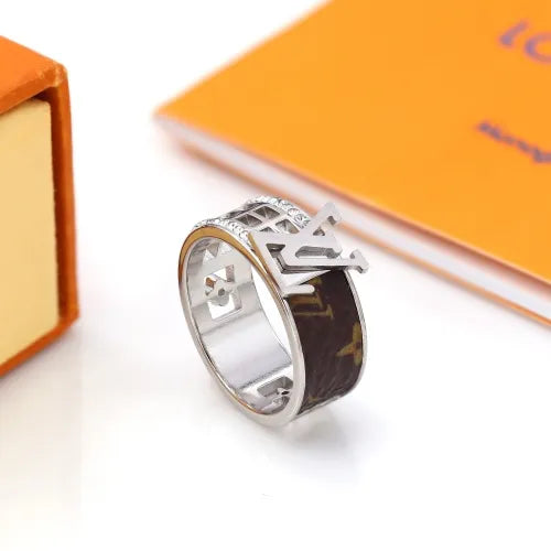 LV Designer Inspired Ring