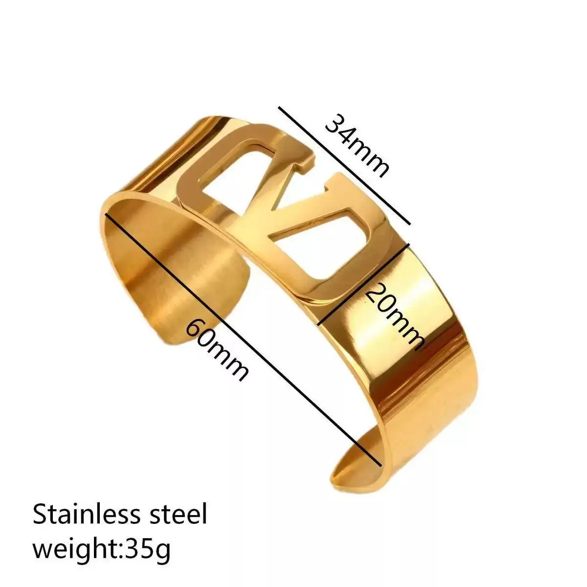 Valentino inspired Cuff bracelet
