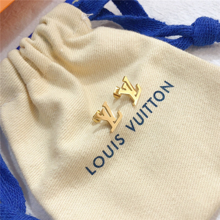 LV inspired earrings