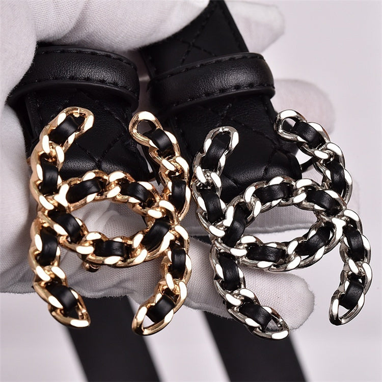 Chanel inspired Belts