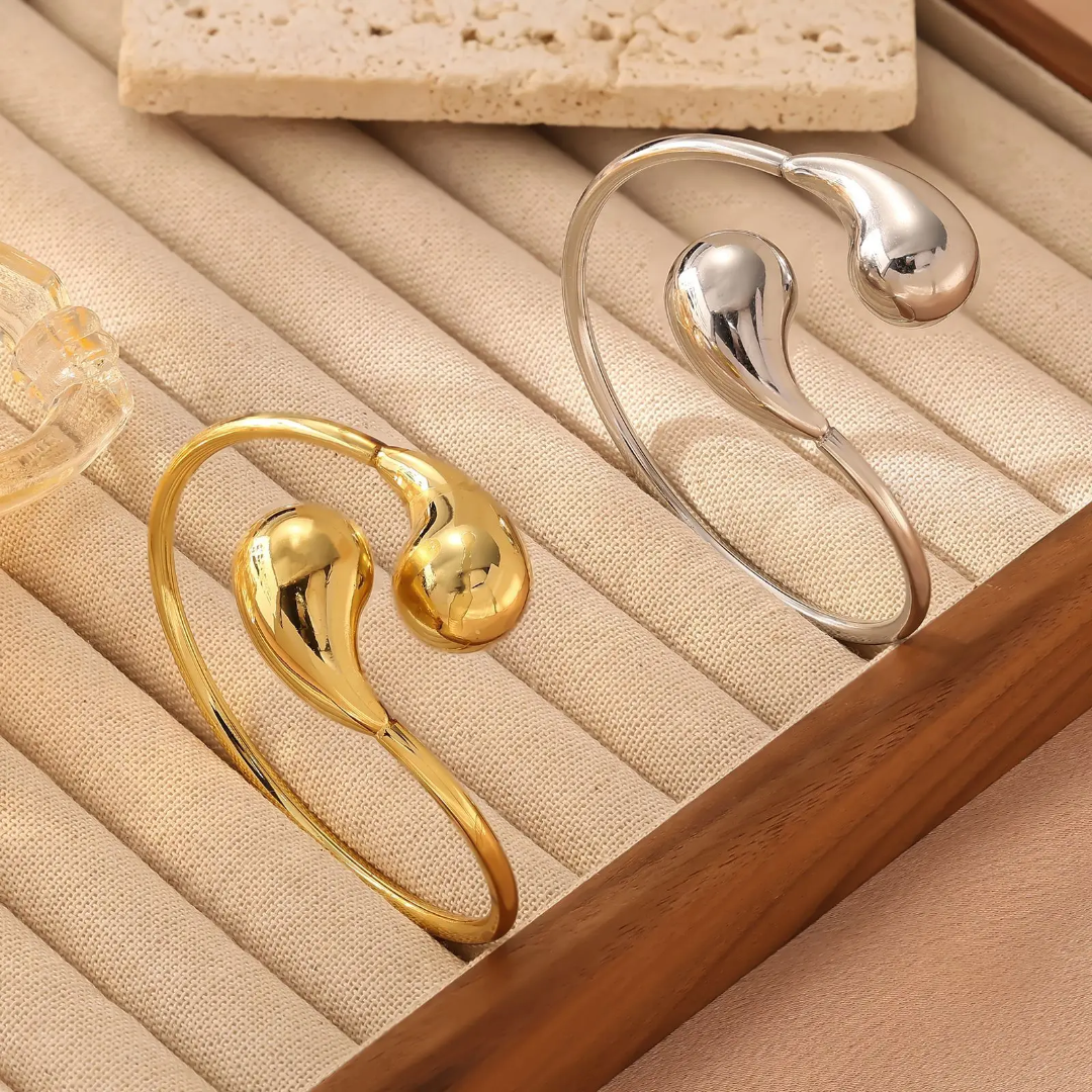 Stainless Steel Water Drop Bracelet