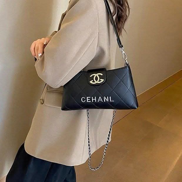 Chanel inspired quilted handbag