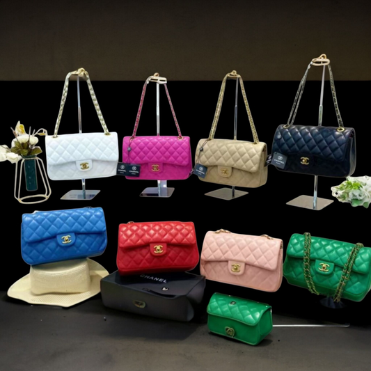 Chanel inspired quilted handbag