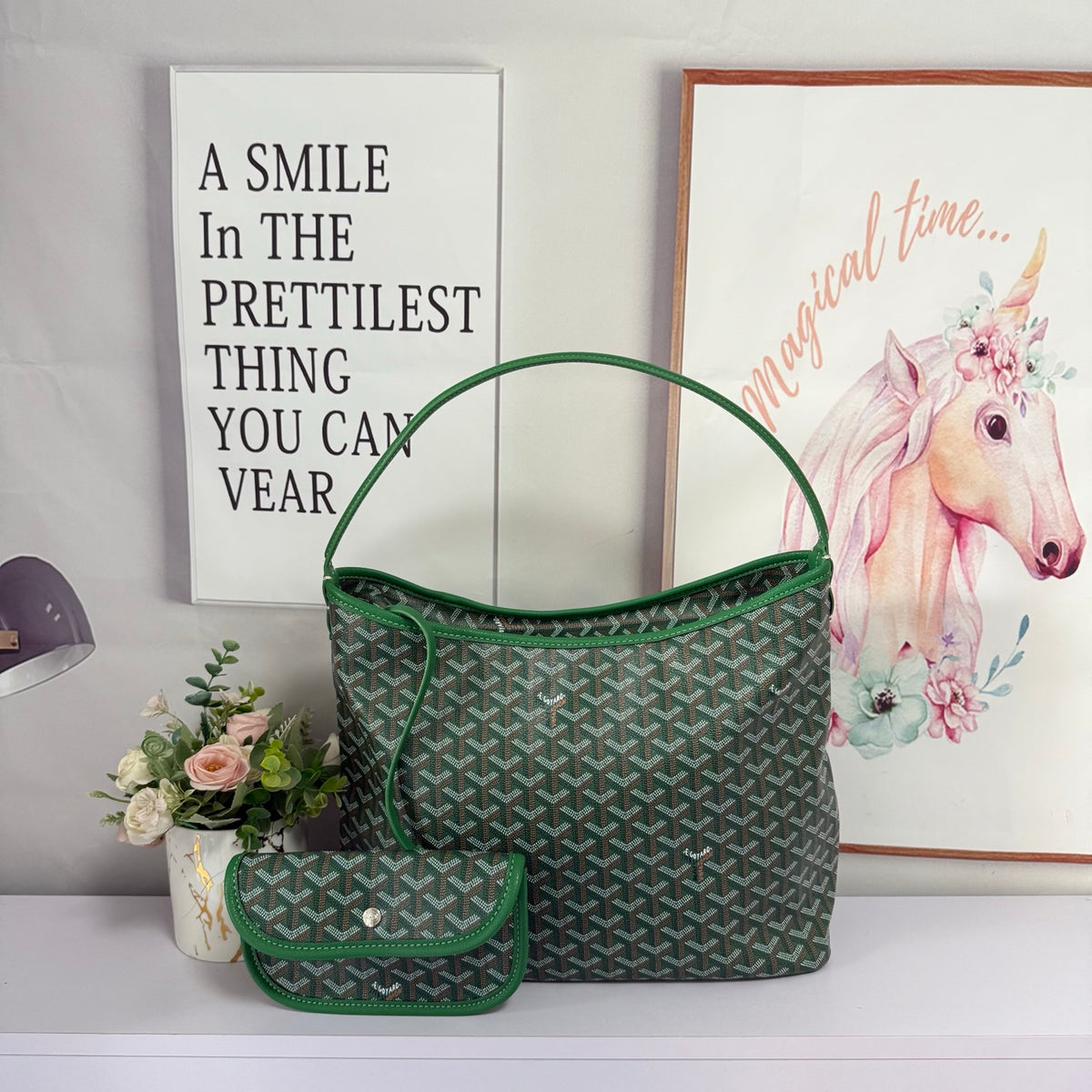 Goyard Inspired Handbag