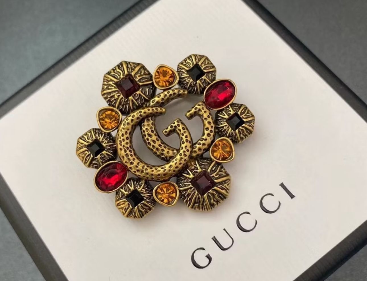 Gucci inspired Brooch