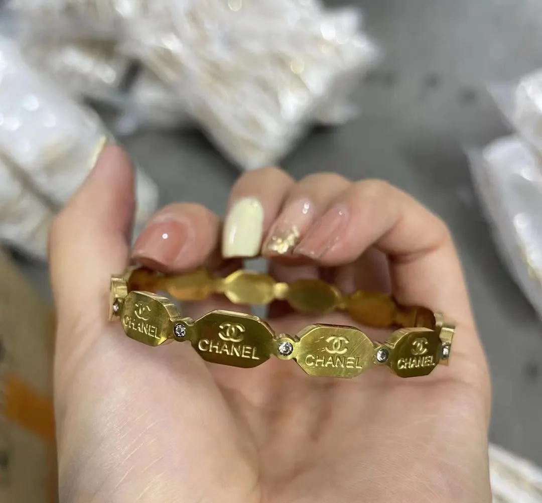 Chanel inspired bracelet