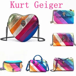 Kurt Geiger rainbow inspired Handbag